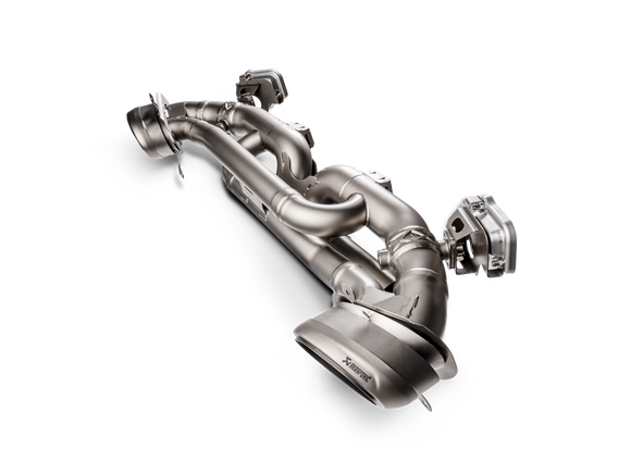 Akrapovic 2019+ Porsche 911 Carrera (992 w/Sport Exhaust) w/OPF/GPF Slip-On Line (Titanium)