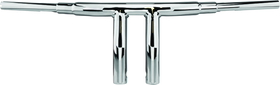Bikers Choice Throttle By Wire Chrome 8.5 Inch Pullback 1.5 Inch Fat Riser Tbar Handlebar Custom