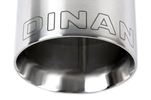 Dinan Double-Walled 4" Clamp-On Exhaust Tip (Polished)