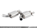 AWE Touring Edition Exhaust for Audi C7.5 A6 3.0T - Quad Outlet, Diamond Black Tips-4