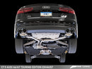 AWE Touring Edition Exhaust for Audi C7.5 A6 3.0T - Quad Outlet, Chrome Silver Tips-9