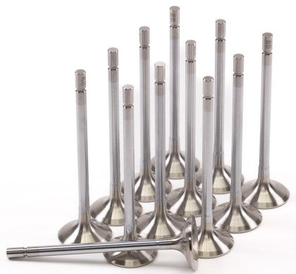 GSC P-D Nissan VR38DETT 38.15mm Head +1mm OS 94.95mm Long Flat Face Intake Valve - Set of 12