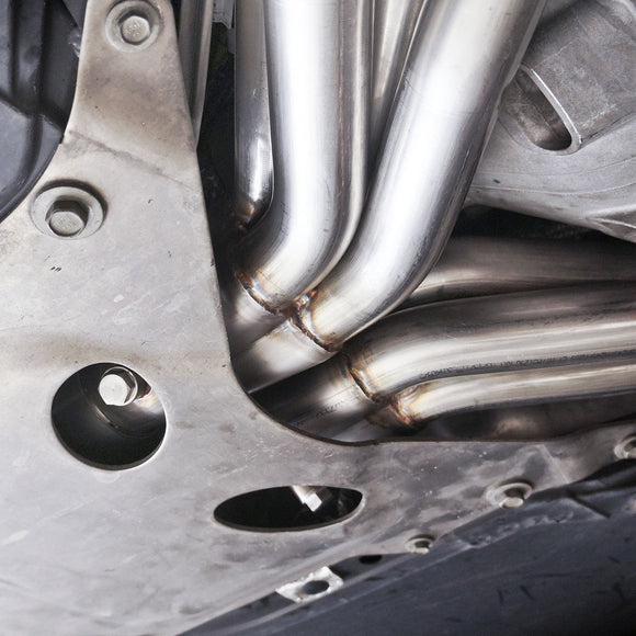Stainless Works Corvette C7 2014+ Headers 1-7/8in Primaries 3in Collectors High-Flow Cats X-pipe