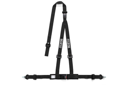 SPARCO BELT 2 INCH BLACK 3PT DBL REL