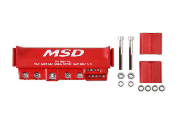 MSD High-Current Solid State Relay 35AX4.Red