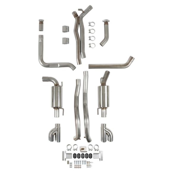 HOOKER BLACKHEART 4TH-GEN GM F-BODY CAT-BACK SYS.. 2.5 INC