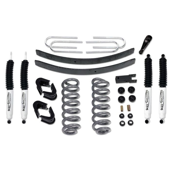 Tuff Country 73-79 Ford F-150 4x4 4in Lift Kit (w/3in Wide Rear Springs No Shocks)