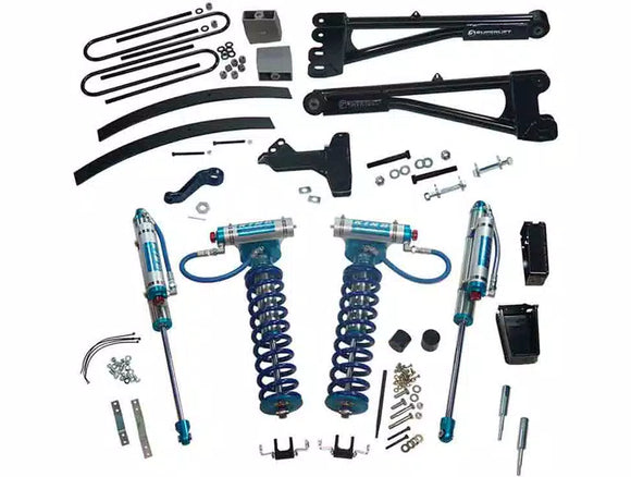 Superlift 05-07 Ford F-250/F-350 SD 4WD 8in Lift Kit w/Repl Radius Arms & King Coilovers Rear Shocks