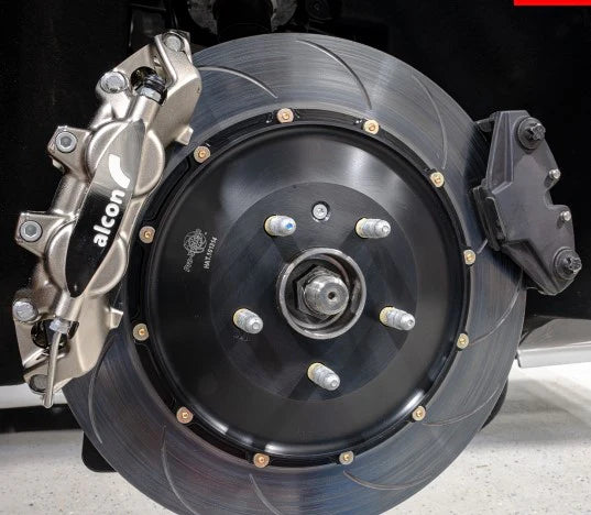 Alcon Chevy C8 (OEM Wheels) 6 Piston 380x36mm/4 Piston 390x29mm Street Kit - Fr & Rr - Nickle Plated