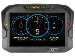 AEM CD-7 Logging GPS Enabled Race Dash Carbon Fiber Digital Display w/o VDM (CAN Input Only)