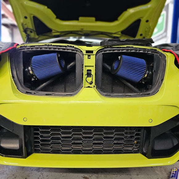 MAD BMW X3M X4M Front Mount Intakes S58 F97 F98