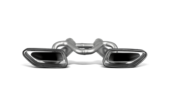 Akrapovic 14-17 McLaren 650S/650S Spyder Slip-On Line (Titanium) w/ Carbon Tips