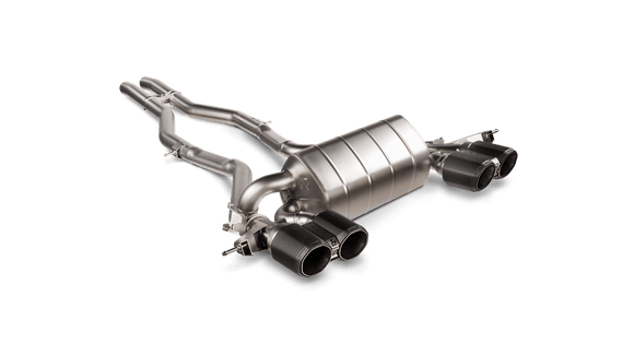 Akrapovic 2021+ BMW M3 (G80)/M4 (G82) Slip-On Line (Titanium) (Req. Tips)