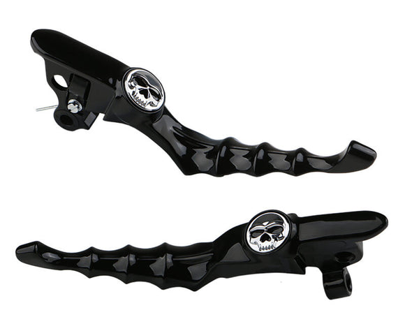 Kuryakyn Zombie Lever Set 21-23 Touring Gloss Black - 10186-2