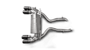 Akrapovic 2018+ BMW M2 Competition/M2 CS (F87N) Slip-On Line (Titanium) w/Carbon Fiber Tips-3