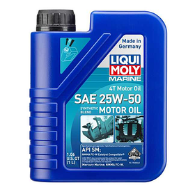 Marine 4T Motor Oil SAE 25W-50 1L (CASE OF 6) LM22508