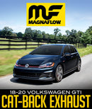 MAGNAFLOW TOURING SERIES CAT-BACK EXHAUST: 2018–2020 VOLKSWAGEN GTI-2