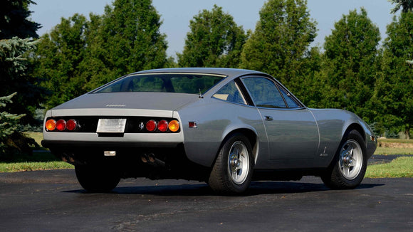 Ferrari 365 GTC 4 (USA Spec) Stainless Steel Exhaust (1971-72)