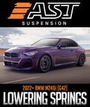 AST SUSPENSION LOWERING SPRINGS: 2022+ BMW M240I (G42)-3