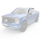 EGR 15+ Ford F150 Crew Cab In-Channel Window Visors - Set of 4 - Matte (573495)-1