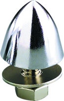 Bikers Choice Chrome Bullet Krommets Universal Custom 10 Pk-1