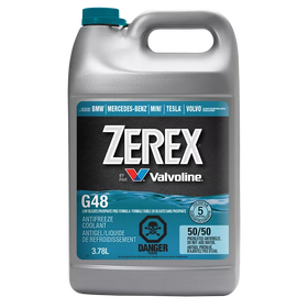 Zerex G48 Antifreeze/Coolant 50/50 Pre-Mix G48 (Blue) 1 Gal