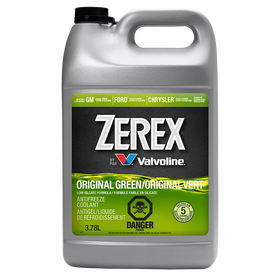 Zerex Original Green Antifreeze/Coolant 50/50 Pre-Mix Classic Green 1 Gallon