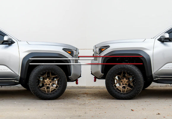 STILLEN 2024+ TOYOTA TACOMA STILLEN 1.5 INCH LIFT SPACERS