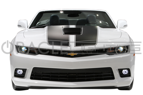 Oracle Chevy Camaro 14-15 WP LED Projector Fog Halo Kit - White SEE WARRANTY