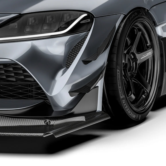 TOYOTA GR SUPRA ARD PREPREG CANARDS (STOCK BUMPER)