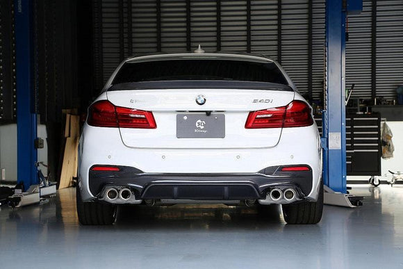 3D Design - 5 Series G30 M-Sport Rear Diffuser Type 2 M-Sport Only
