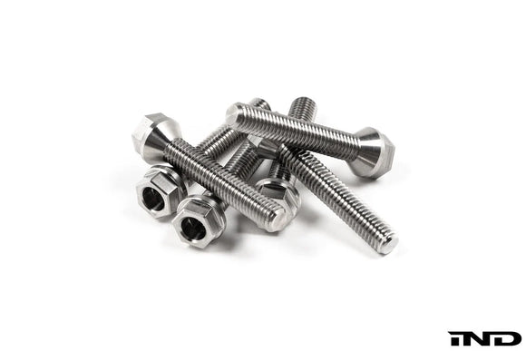 Carbonex Titanium Steering Wheel Bolt Set for JQ Werks / MadTrace Racing Steering Wheel