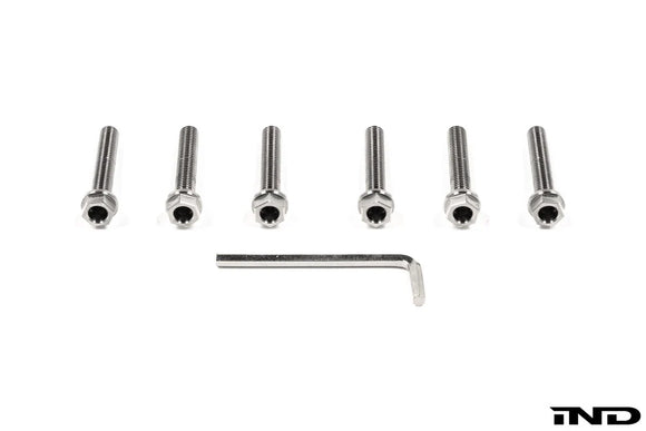 Carbonex Titanium Steering Wheel Bolt Set for JQ Werks / MadTrace Racing Steering Wheel