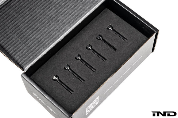 Carbonex Titanium Steering Wheel Bolt Set for JQ Werks / MadTrace Racing Steering Wheel
