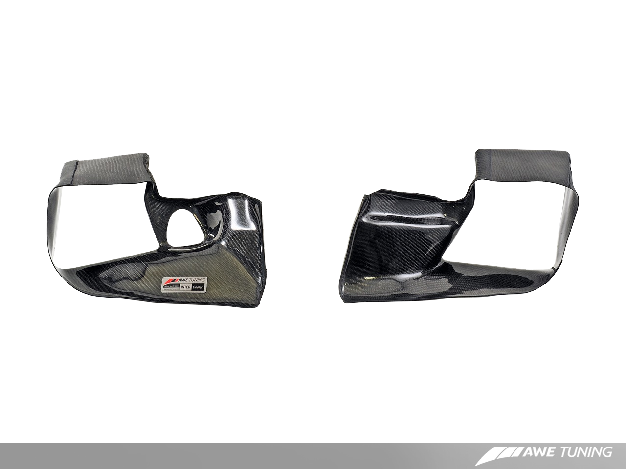AWE Performance Intercooler Kit for Audi 2.7T - with Carbon Fiber Shrouds - 0