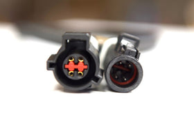 Kooks O2 Extension Harness Ford 1) 24" Extension Harness (4-Pin) Round Connector - 0