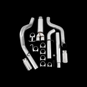 MBRP 1999-2004 Ford F-250/350 V-10 Cat Back 4 Dual Split Side
