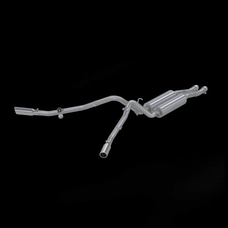 MBRP 2003-2007 Chev/GMC 1500 HD Classic 6.0L CC-SB Cat Back Dual Split Side