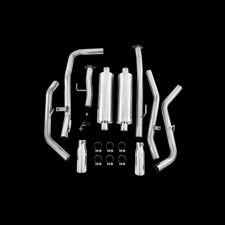 MBRP 2009-2010 Toyota Tundra 5.7L EC-Std. & SB/CC-SB Cat Back Dual Split Side