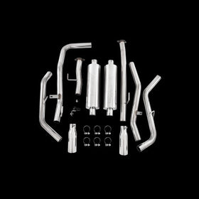 MBRP 2009-2010 Toyota Tundra 5.7L EC-Std. & SB/CC-SB Cat Back Dual Split Side - 0