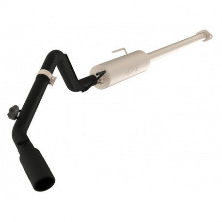 MBRP 09-14 Toyota Tacoma 4.0L EC/CC Cat-Back Single Exit AL - Black