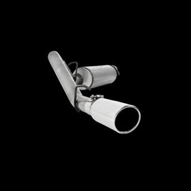 MBRP 2000-2006 Jeep Wrangler (JK) Inline-4 2.5L Inline-6 4.0L Cat Back Single Side