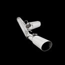 MBRP 2000-2006 Jeep Wrangler (JK) Inline-4 2.5L Inline-6 4.0L Cat Back Single Side-1