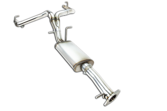 Kooks 3" x Dual 2-1/2" SS KST Cat-Back for OEM Tips. 2019-2020 Ram 1500 5.7L.