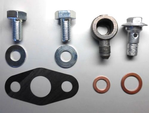 HKS Oil Parts Kit for GTIII-5R/4R Oil Piping (Required to Replace T51R/TO4Z to GTIII-5R/GTIII-4R)