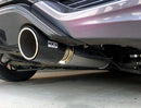 HKS Hi-Power Muffler 2014+ Honda Fit Sport GK5 w/ Carbon Tips-2