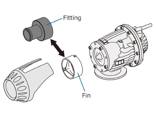 HKS SSQV Recirculation Fitting (for 29mm ID hose)