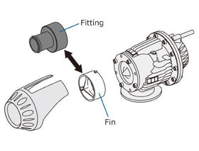 HKS SSQV Recirculation Fitting (for 29mm ID hose) - 0