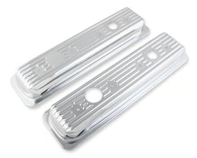 Mr. Gasket Chrome Valve Covers Caps 1987-1997 GM