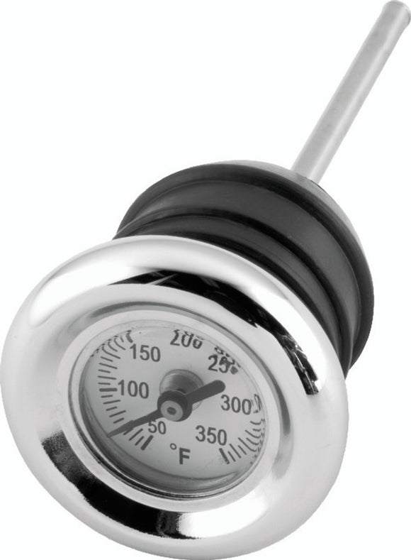 Bikers Choice 84-99 Softail 82-03 XL Chrome Oil Tank Temp Gauge Replaces H-D 62688-87T 62667-87T